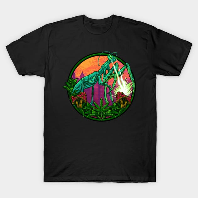 Magic Mantis T-Shirt by TerpeneTom